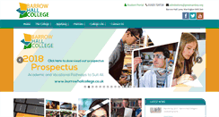 Desktop Screenshot of barrowhallcollege.co.uk